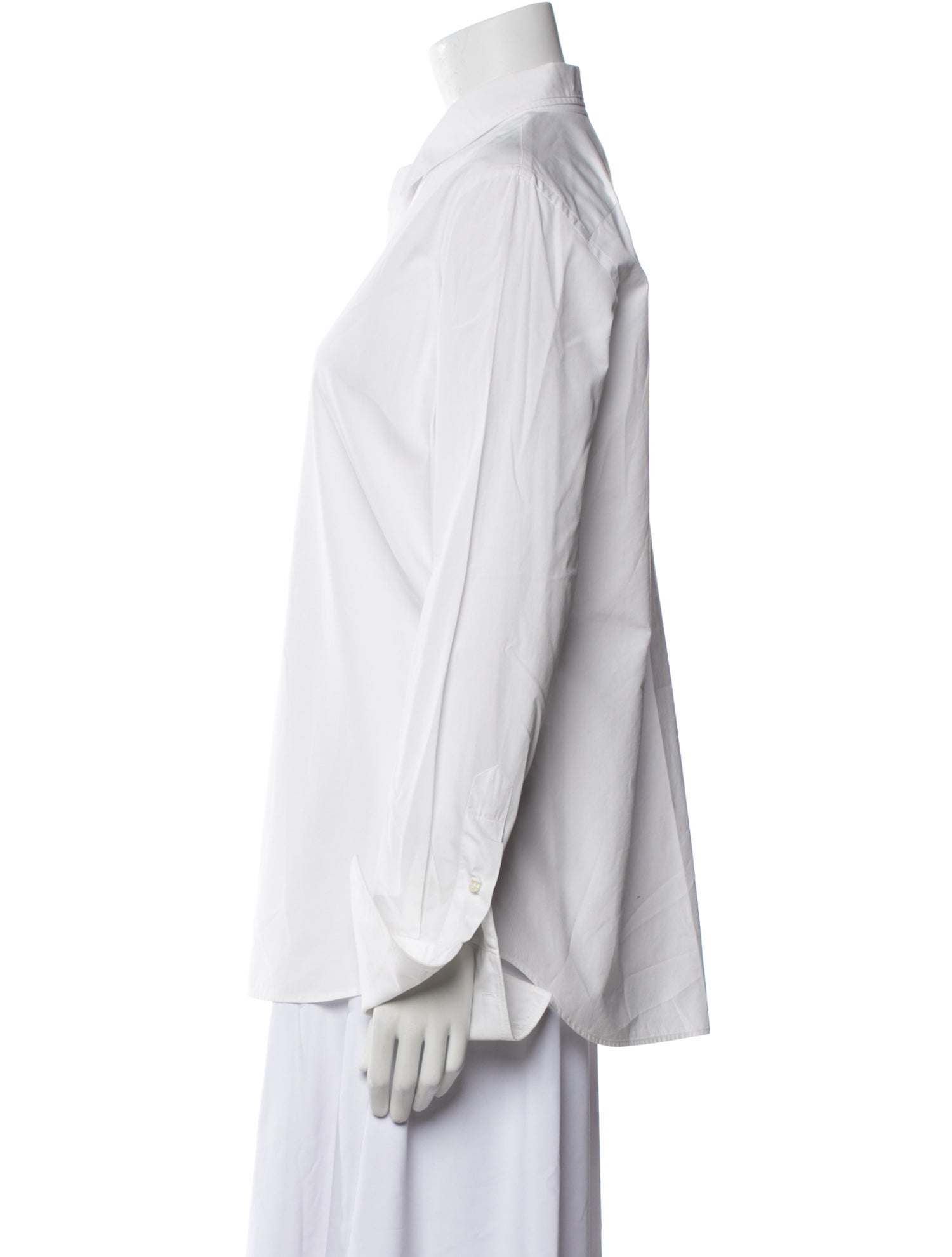 Ralph Lauren Black Label Long Sleeve Button-Up Top