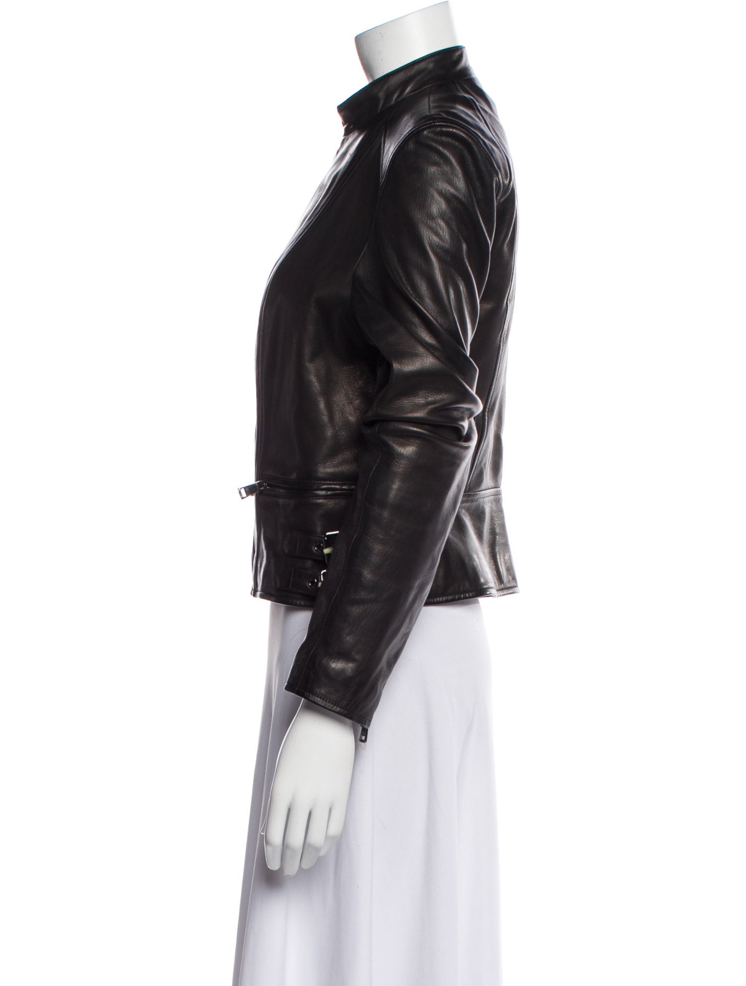 Ralph Lauren Black Label Leather Biker Jacket