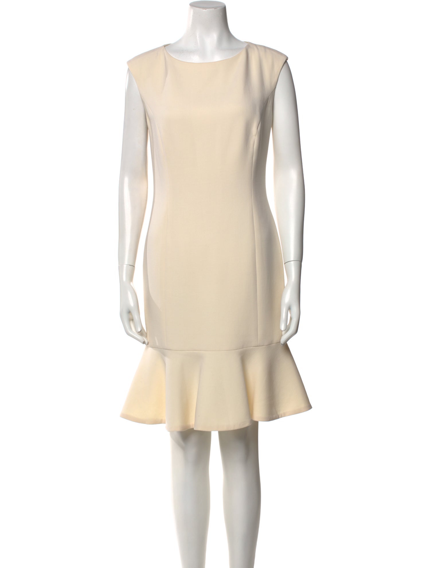 Ralph Lauren Black Label Wool Knee-Length Dress