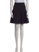 Ralph Lauren Black Label Pleated Accents Knee-Length Skirt