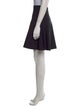 Ralph Lauren Black Label Pleated Accents Knee-Length Skirt