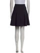 Ralph Lauren Black Label Pleated Accents Knee-Length Skirt
