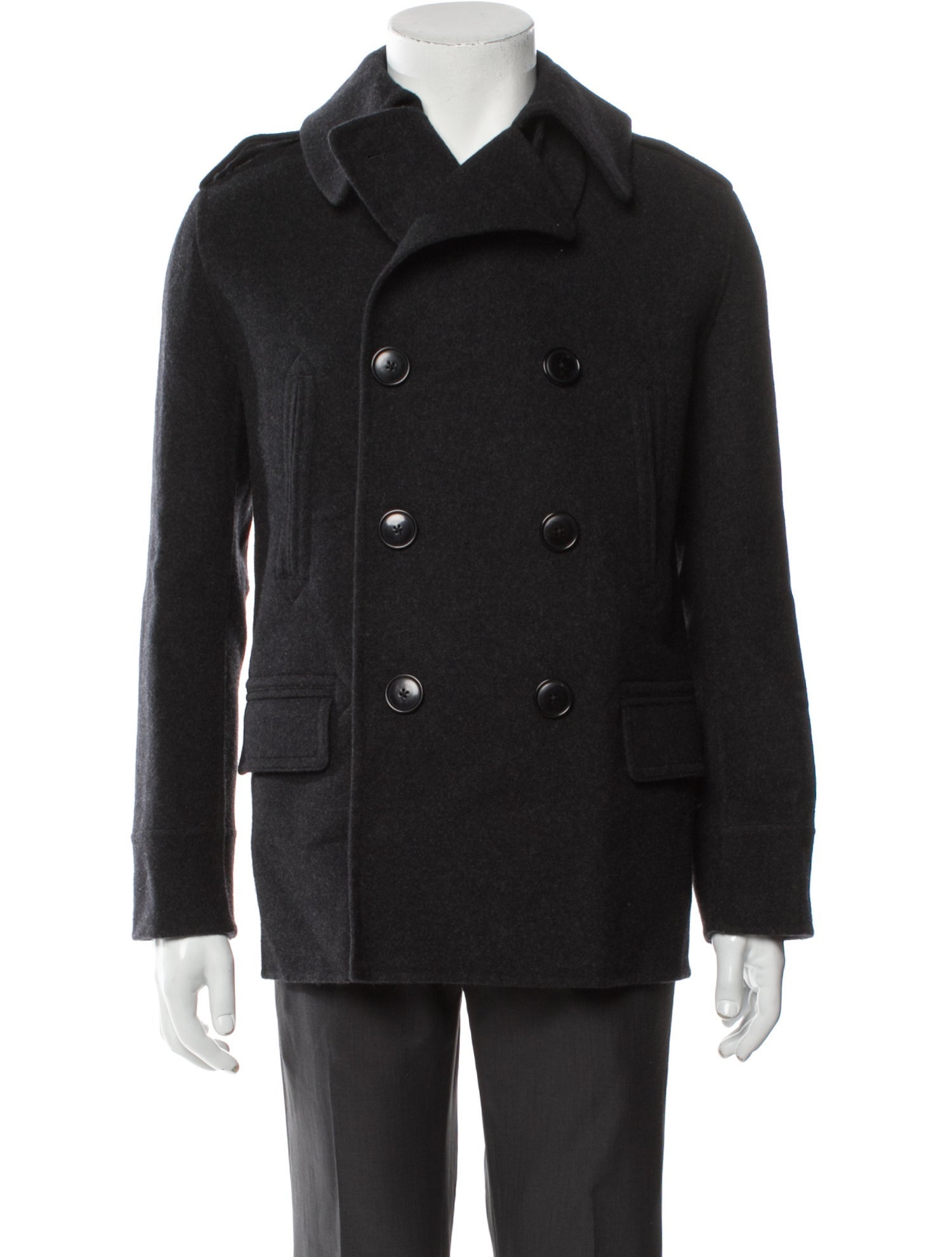Ralph Lauren Black Label Wool Peacoat