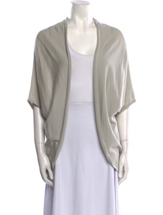 Ralph Lauren Black Label Cashmere Open Front Sweater