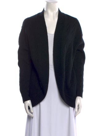 Ralph Lauren Black Label Cashmere Open Front Sweater