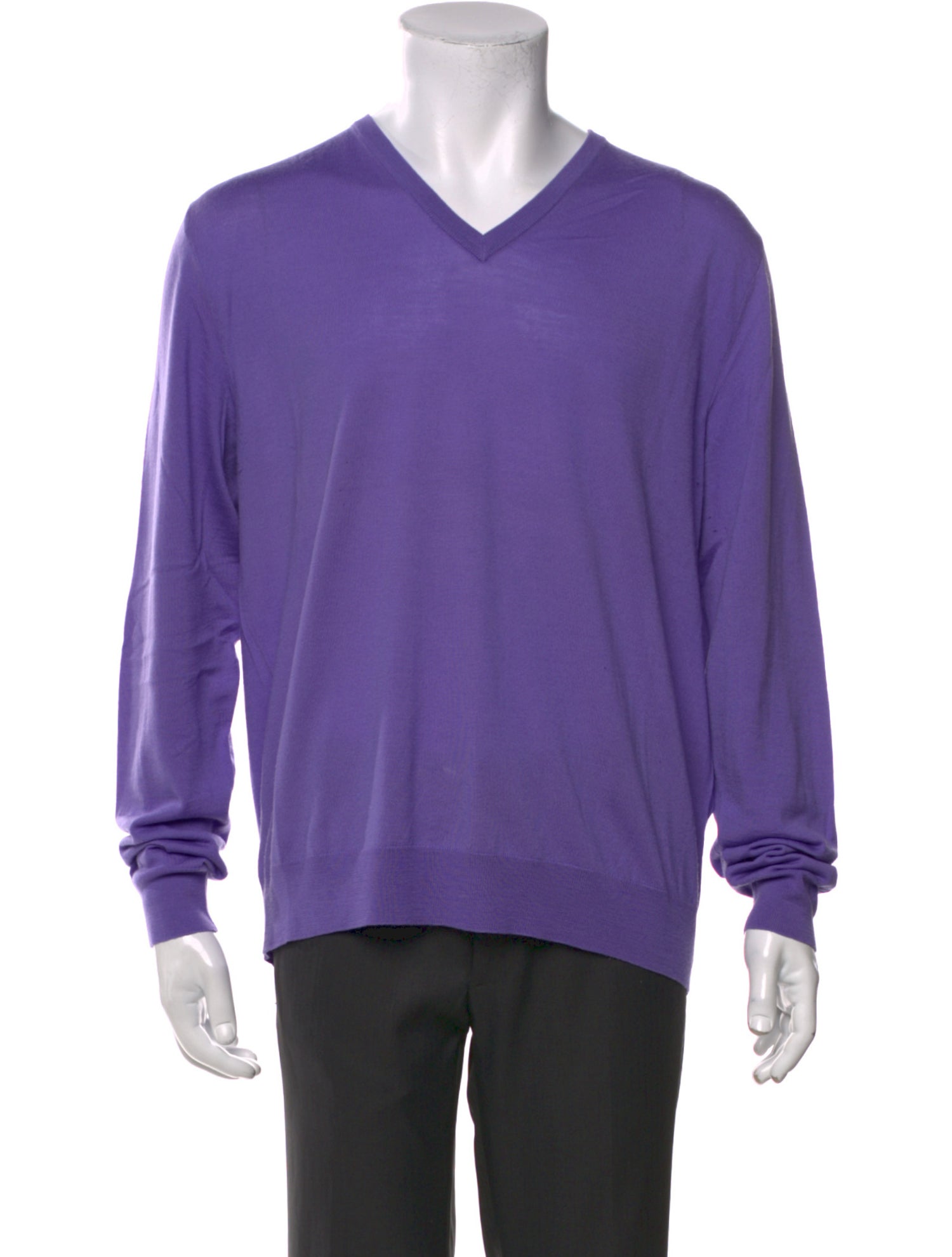 Ralph Lauren Black Label Wool V-Neck Pullover