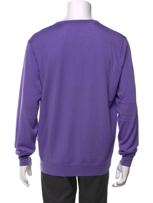 Ralph Lauren Black Label Wool V-Neck Pullover