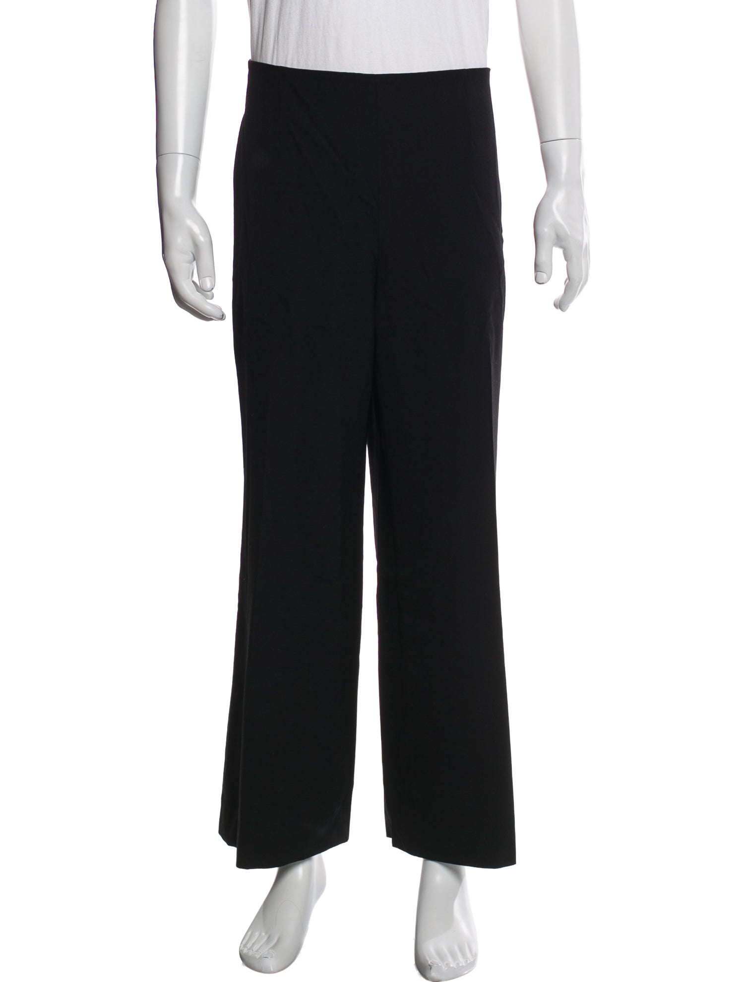 Ralph Lauren Black Label Wool Wide Leg Pants