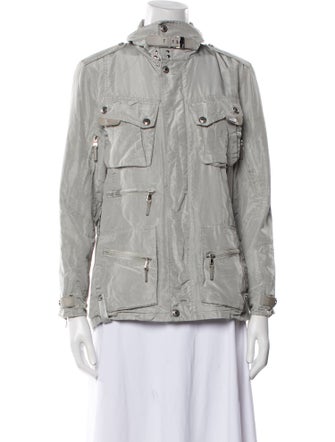Ralph Lauren Black Label Silk Utility Jacket