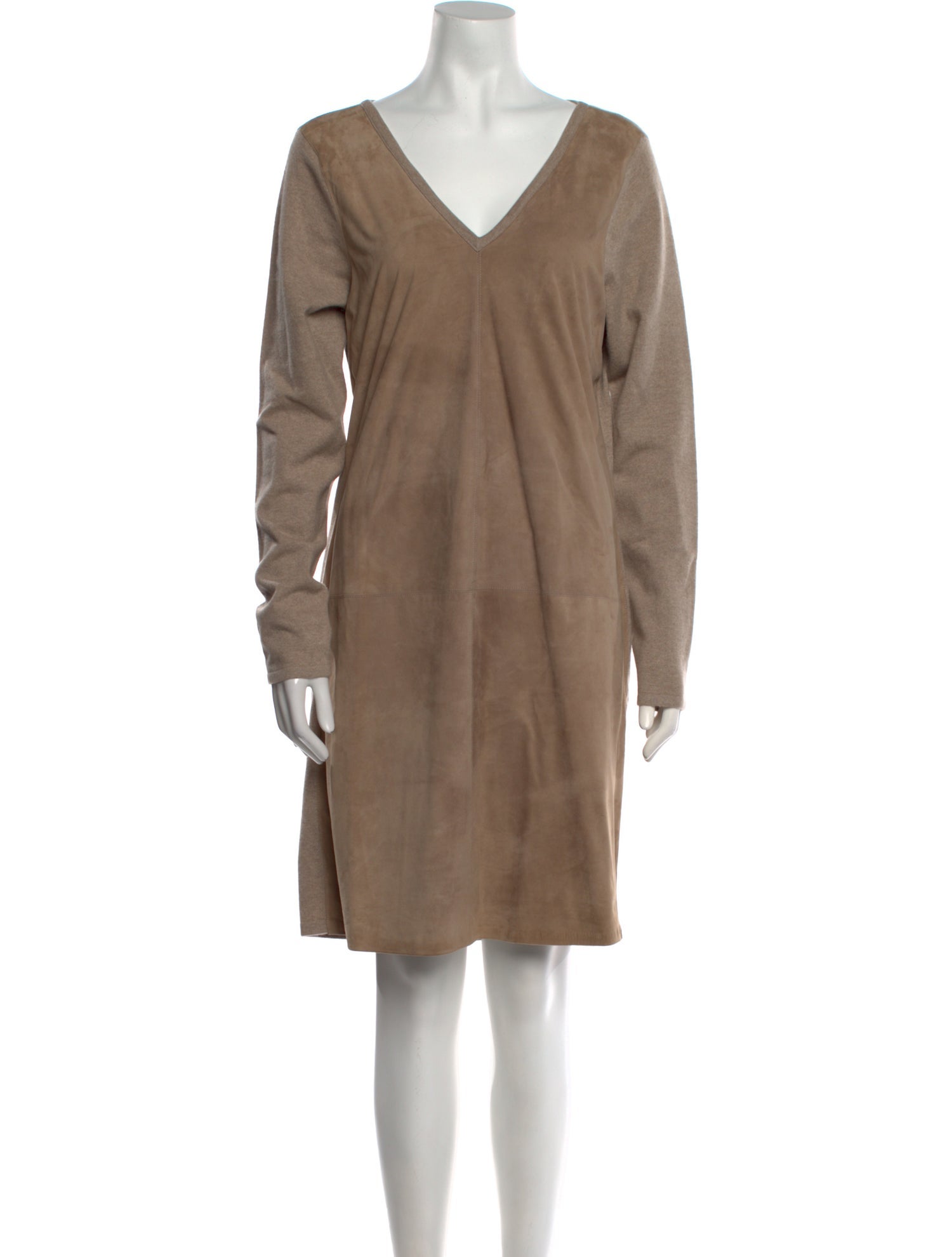 Ralph Lauren Black Label Cashmere Knee-Length Dress