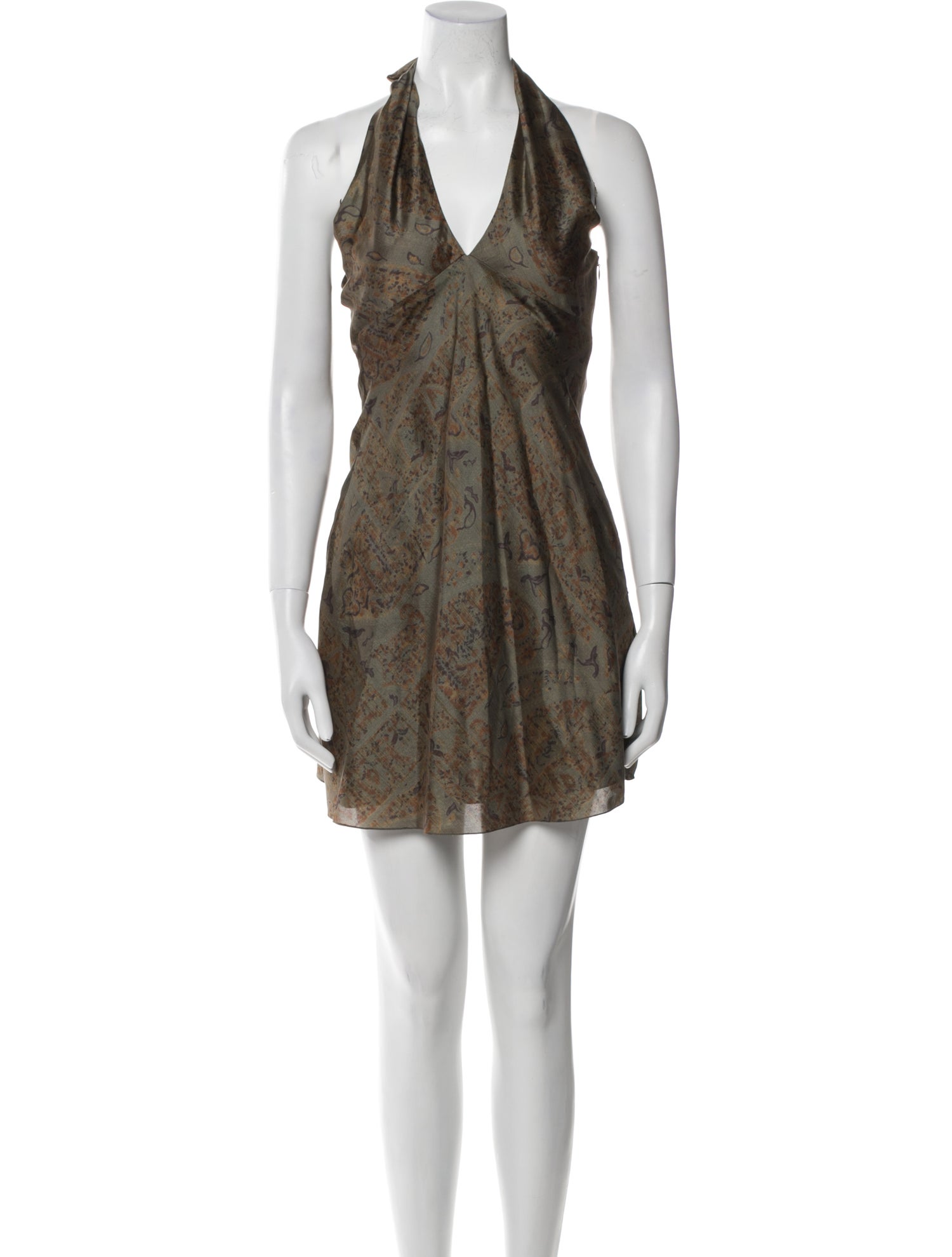 Ralph Lauren Black Label Printed Mini Dress