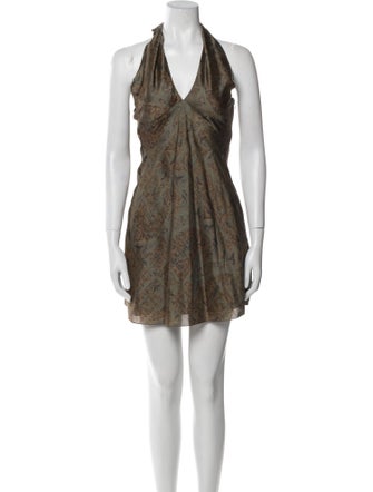 Ralph Lauren Black Label Printed Mini Dress