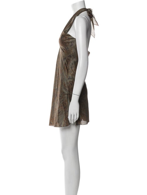 Ralph Lauren Black Label Printed Mini Dress