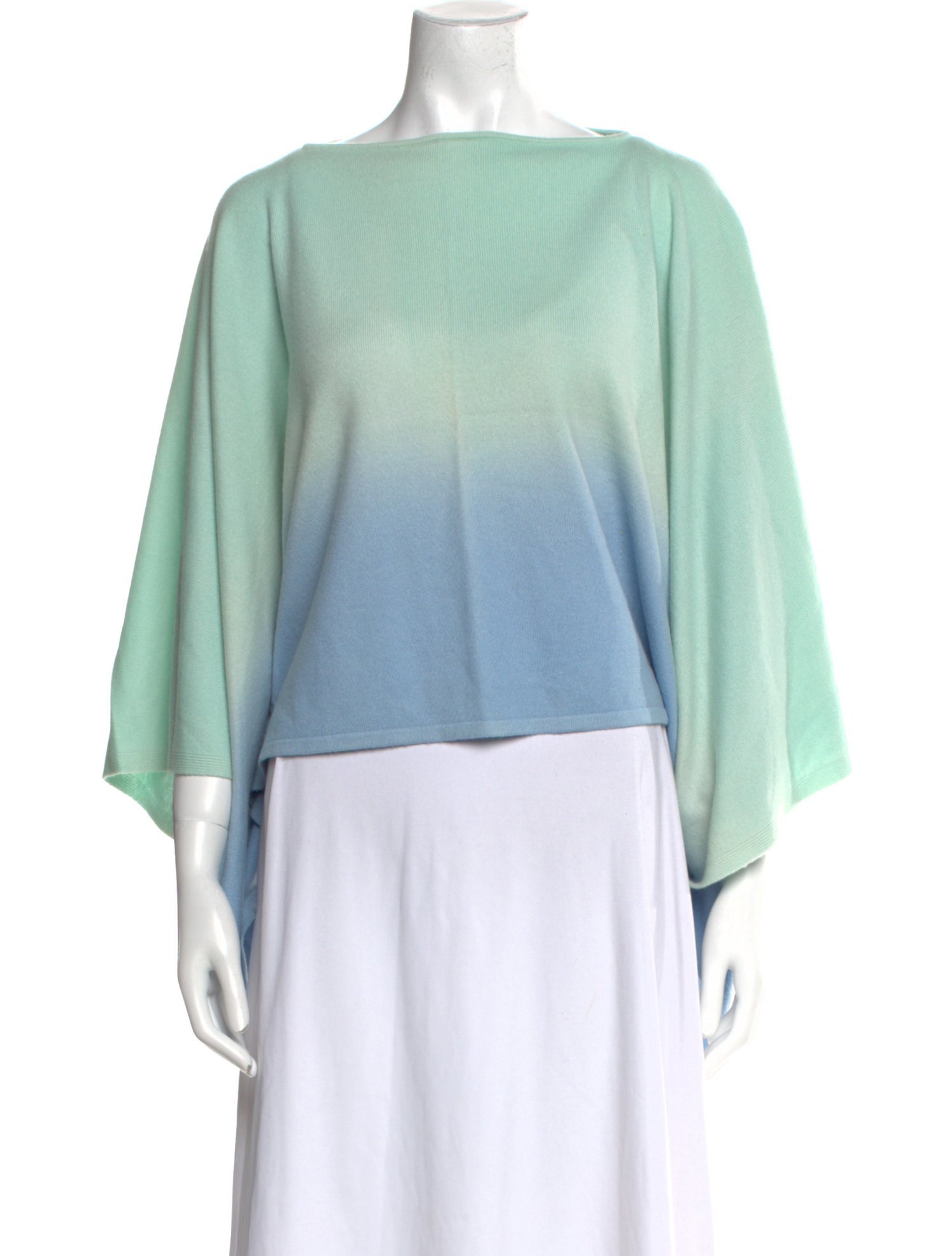 Ralph Lauren Black Label Cashmere Bateau Neckline Sweater