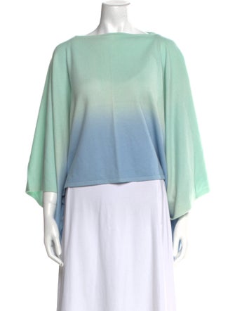 Ralph Lauren Black Label Cashmere Bateau Neckline Sweater