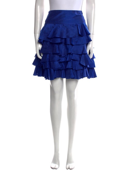 Ralph Lauren Black Label Silk Mini Skirt