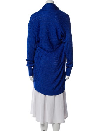 Ralph Lauren Black Label Silk Open Front Sweater