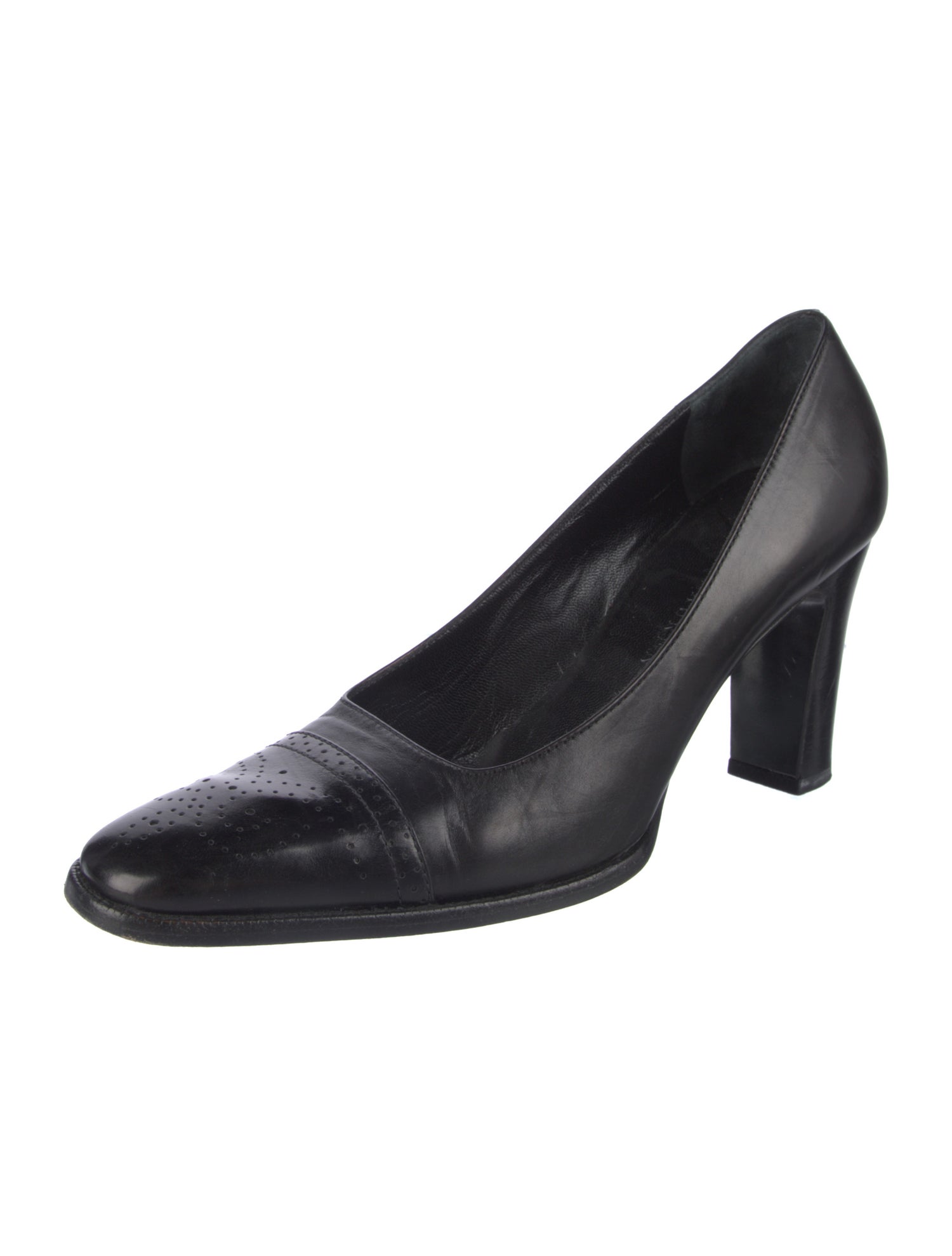 Ralph Lauren Black Label Leather Pumps