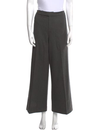 Ralph Lauren Black Label Wool Wide Leg Pants