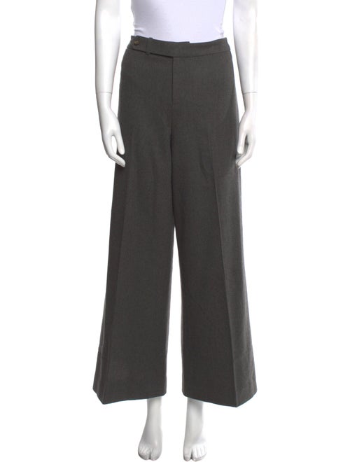 Ralph Lauren Black Label Wool Wide Leg Pants