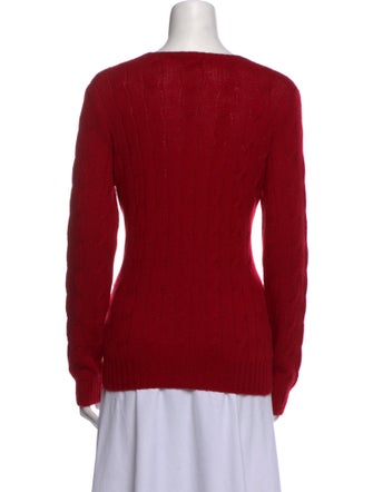 Ralph Lauren Black Label Cashmere Scoop Neck Sweater