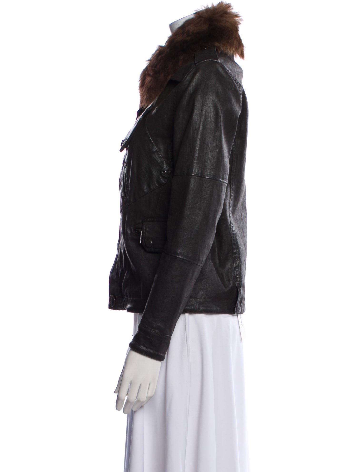 Ralph Lauren Black Label Vintage Late 2000's - Early 2010's Fur Jacket