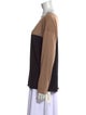 Ralph Lauren Black Label Cashmere Colorblock Pattern Sweater