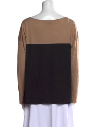 Ralph Lauren Black Label Cashmere Colorblock Pattern Sweater