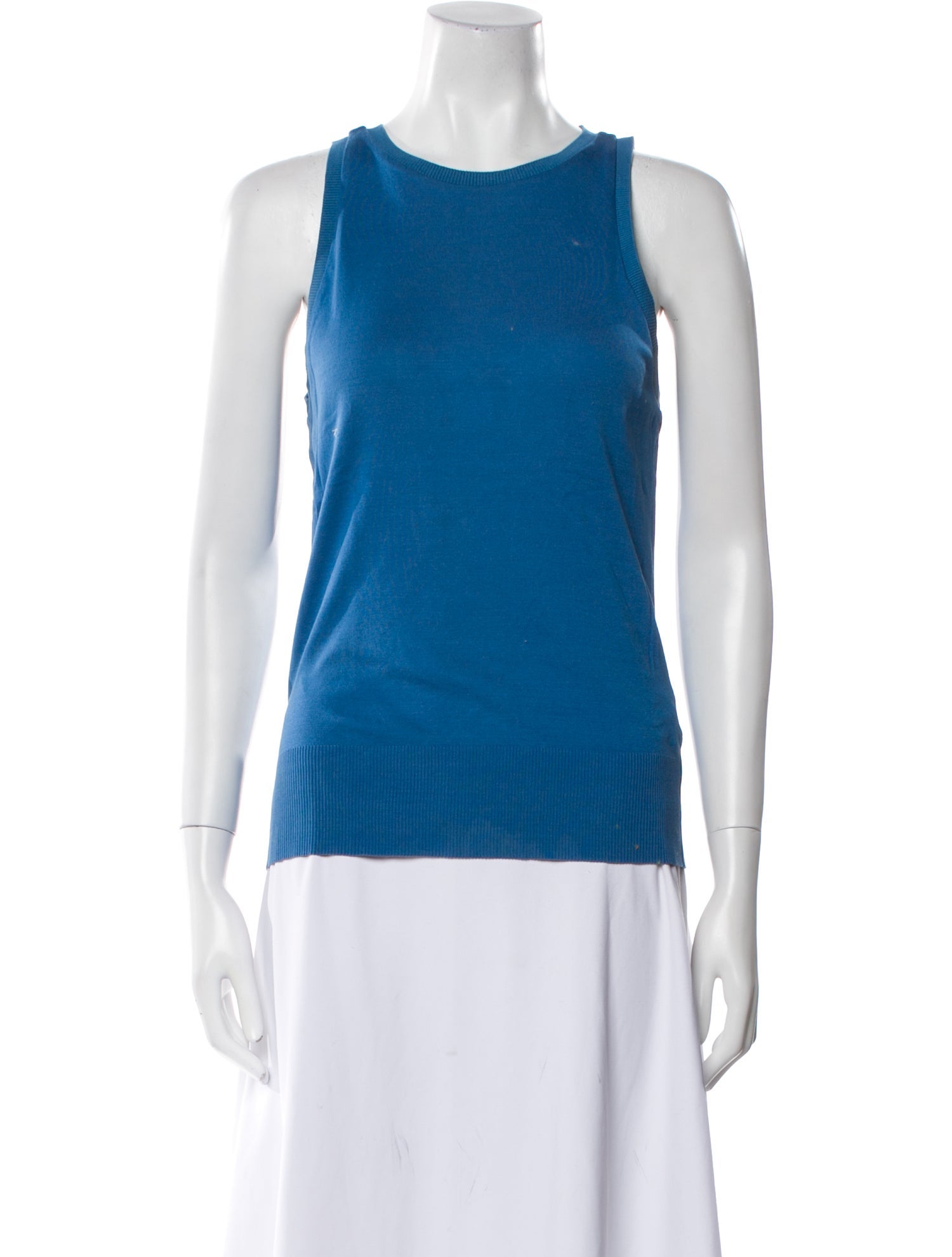 Ralph Lauren Black Label Crew Neck Sleeveless Top