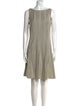 Ralph Lauren Black Label Wool Knee-Length Dress