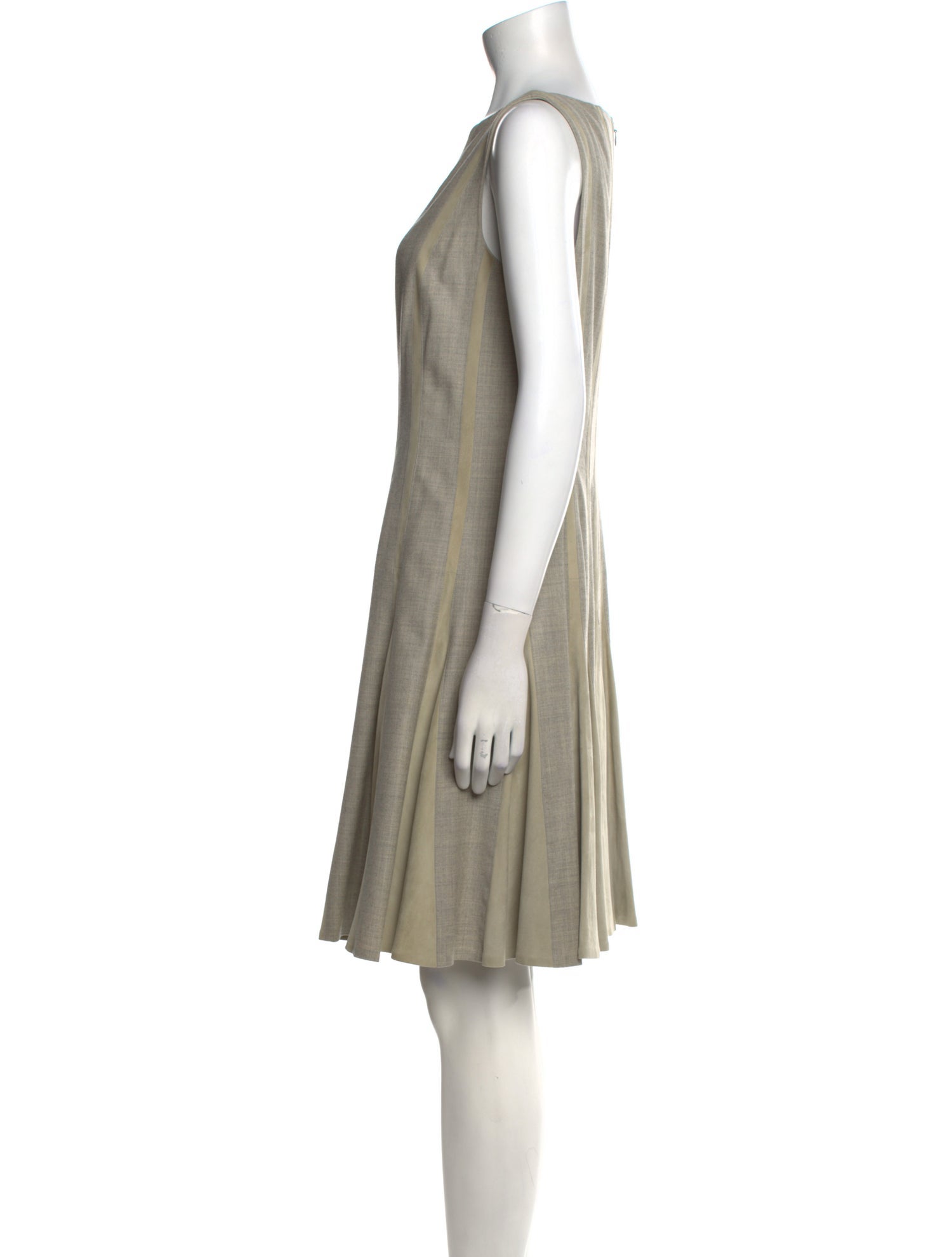 Ralph Lauren Black Label Wool Knee-Length Dress