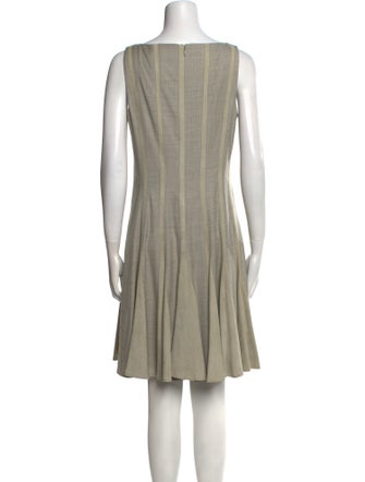 Ralph Lauren Black Label Wool Knee-Length Dress