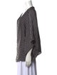 Ralph Lauren Black Label Silk Striped Blouse