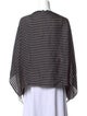 Ralph Lauren Black Label Silk Striped Blouse