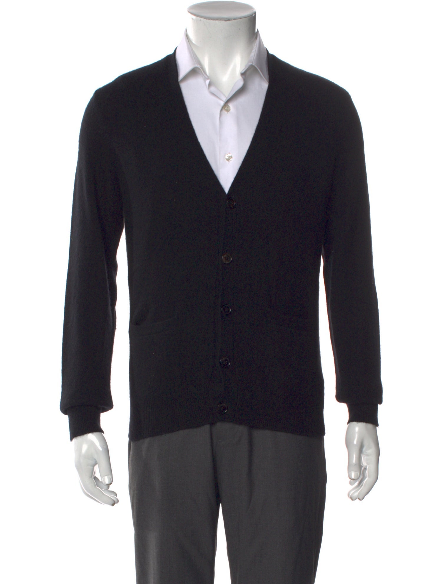 Ralph Lauren Black Label V-Neck Long Sleeve Cardigan