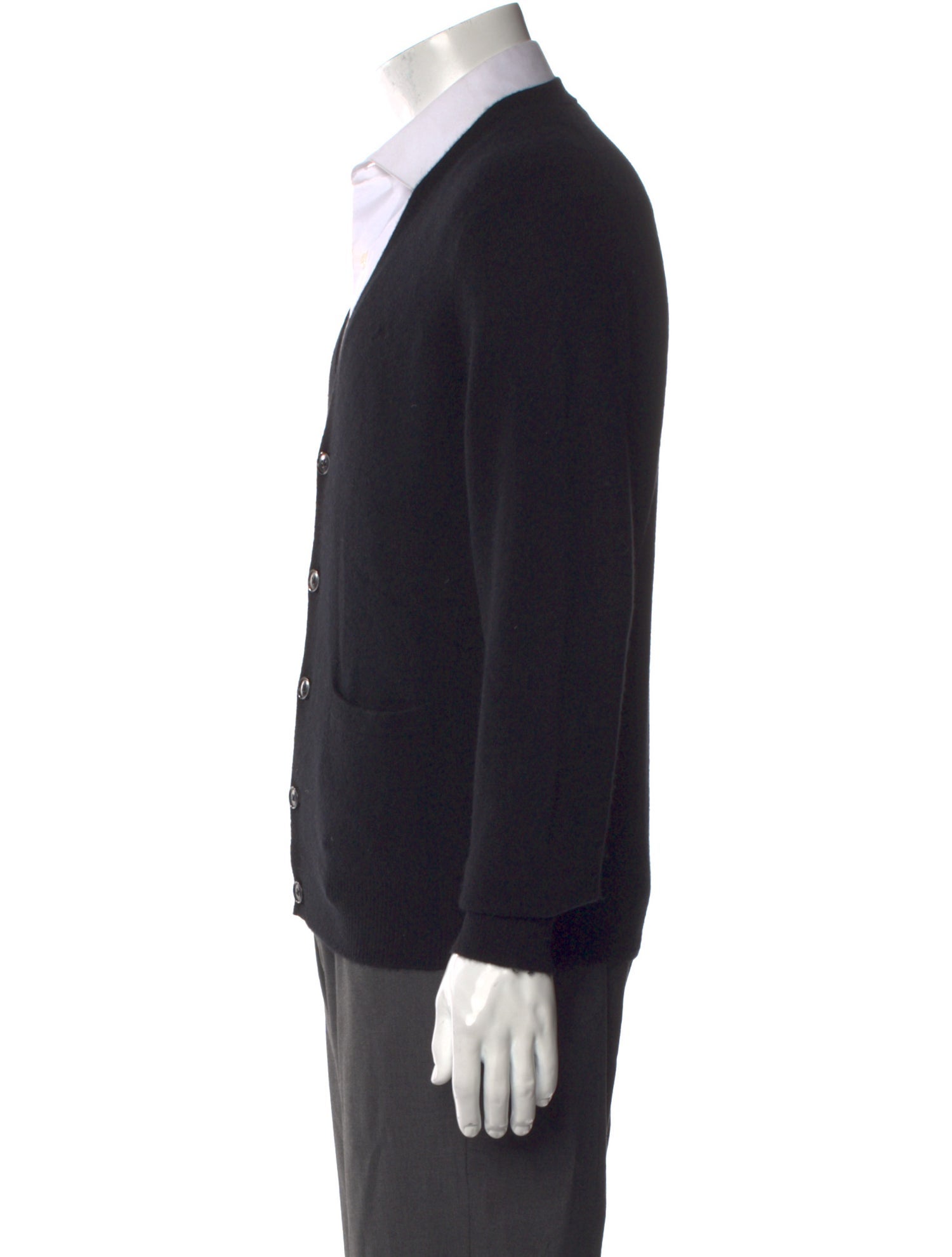 Ralph Lauren Black Label V-Neck Long Sleeve Cardigan