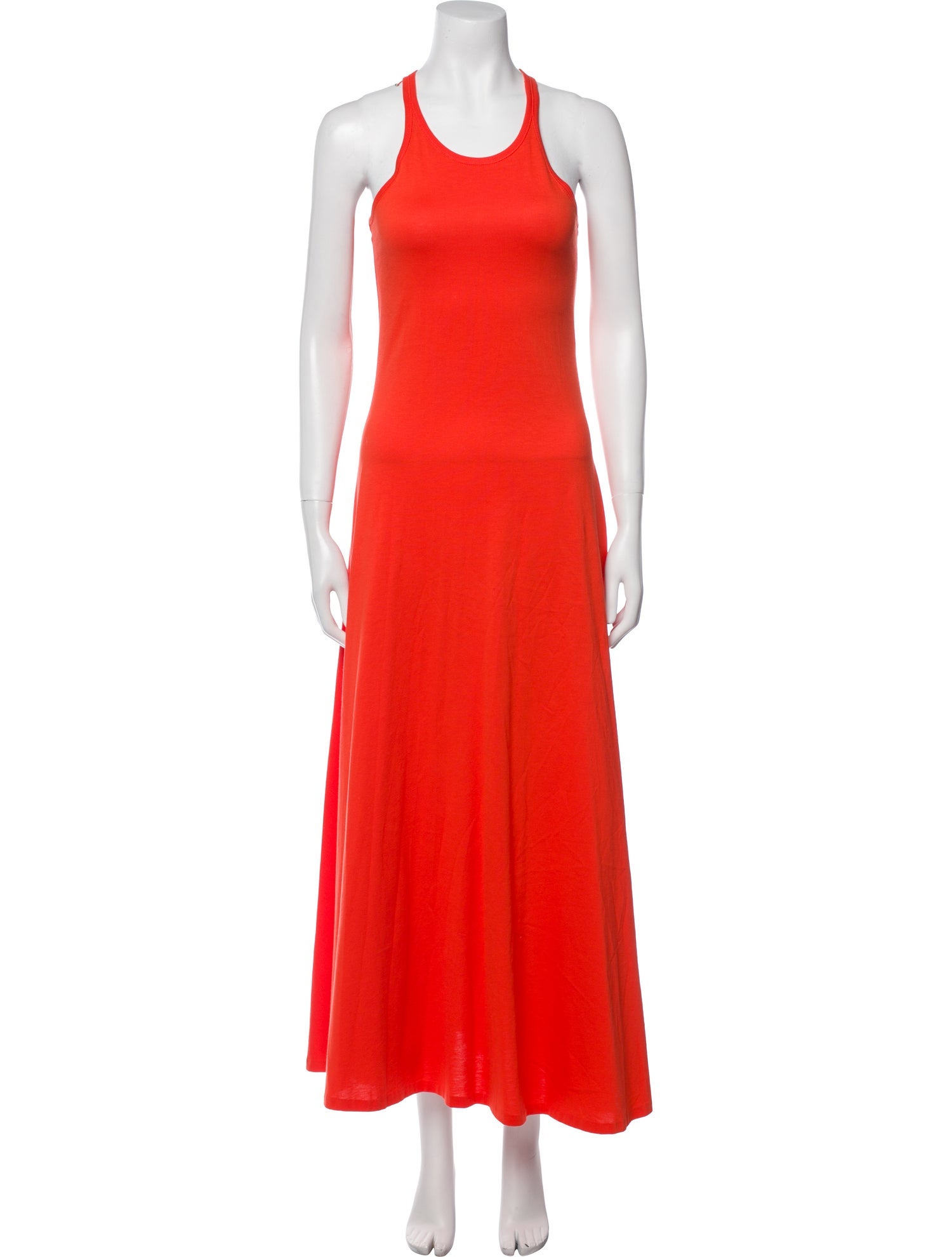 Ralph Lauren Black Label Scoop Neck Long Dress