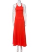 Ralph Lauren Black Label Scoop Neck Long Dress