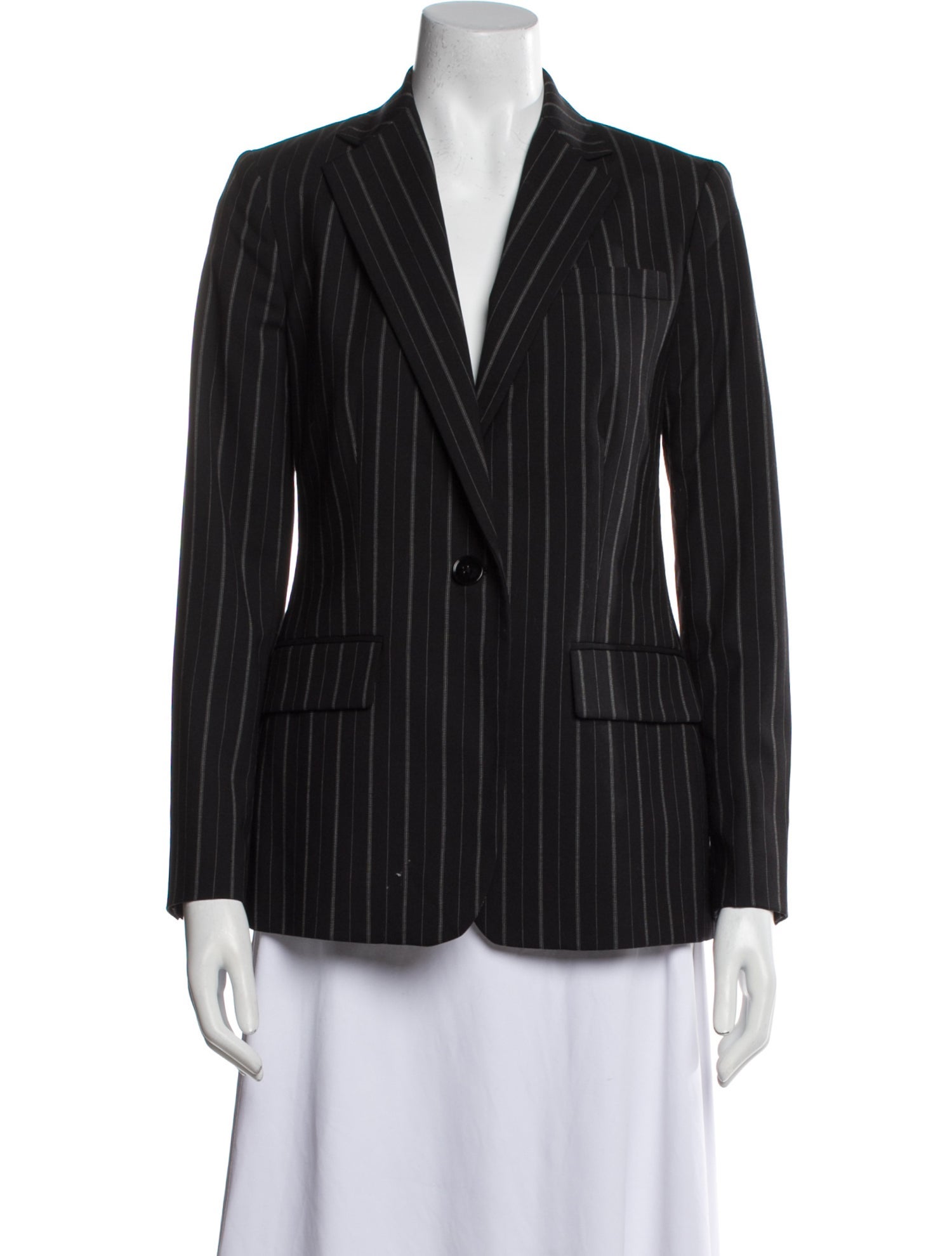 Lauren Ralph Lauren Wool Striped Blazer