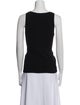 Ralph Lauren Black Label Scoop Neck Sleeveless Top