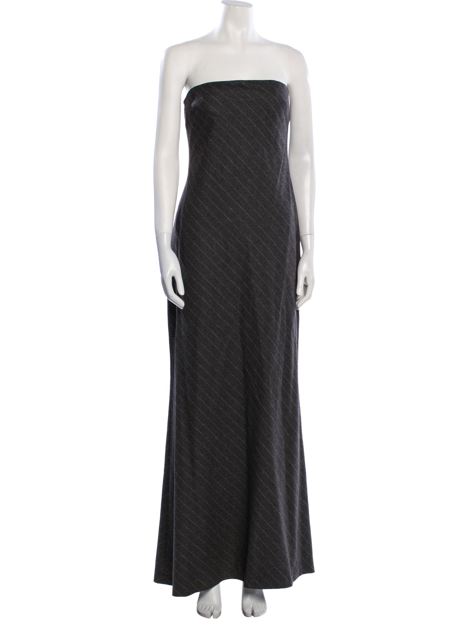 Ralph Lauren Black Label Striped Long Dress
