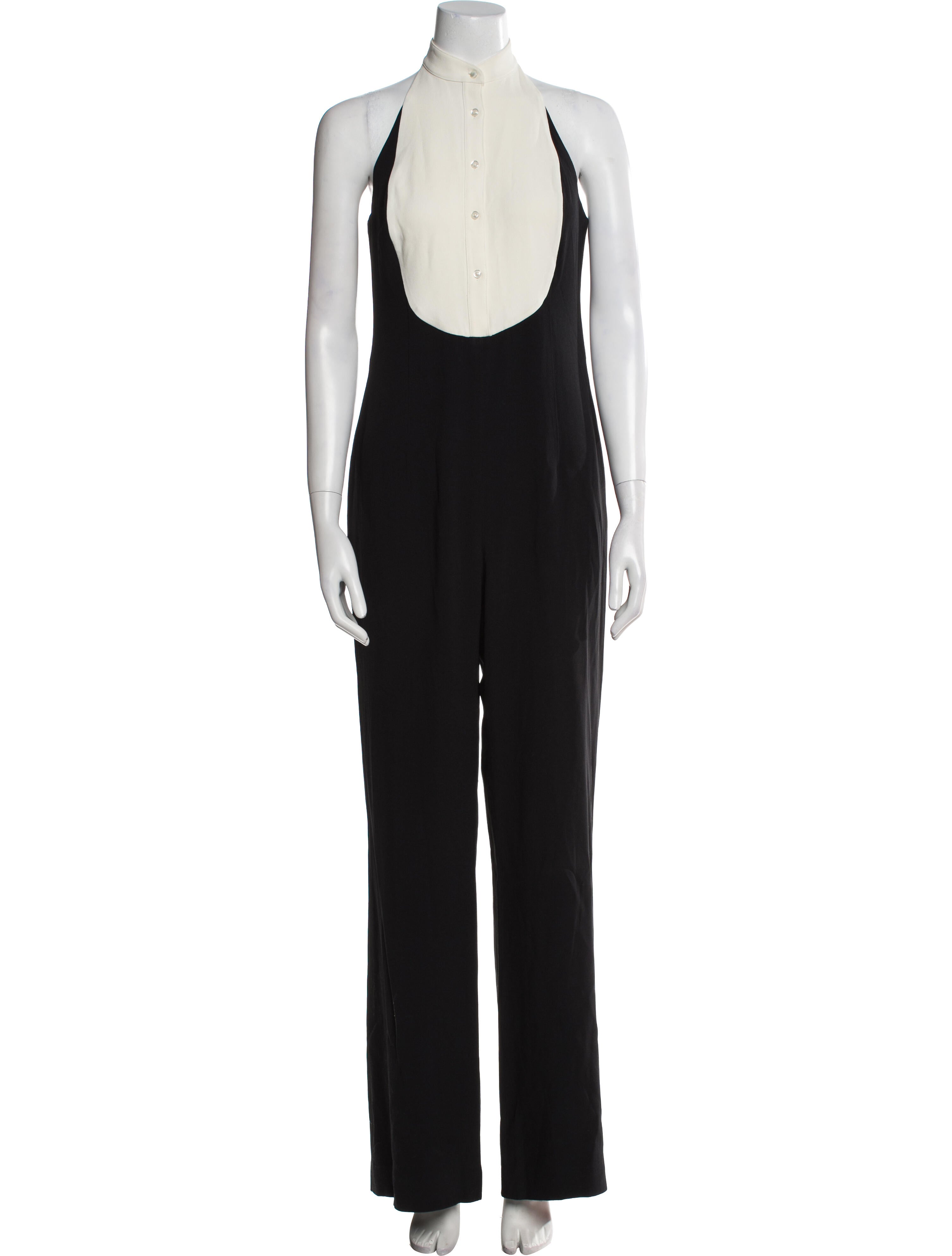Ralph Lauren Black Label Mock Neck Jumpsuit