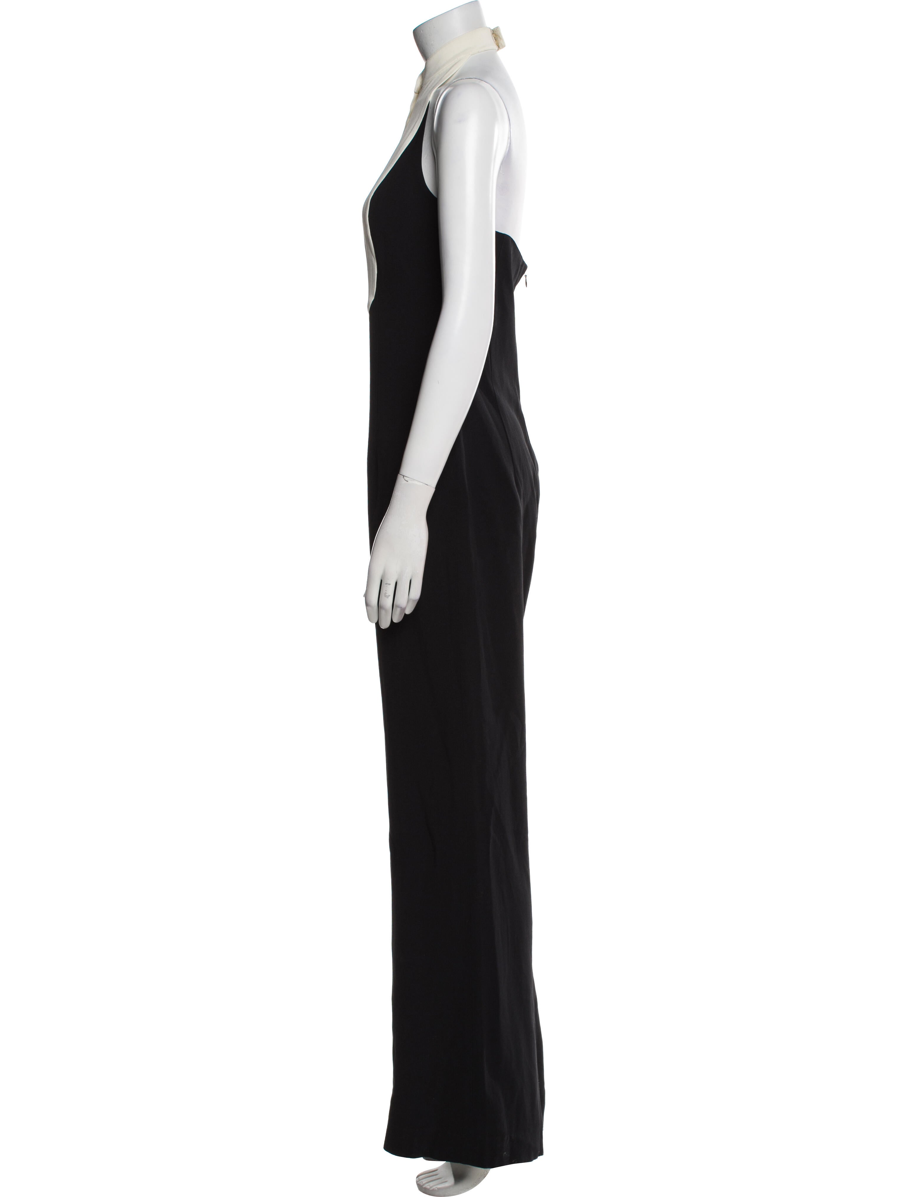 Ralph Lauren Black Label Mock Neck Jumpsuit