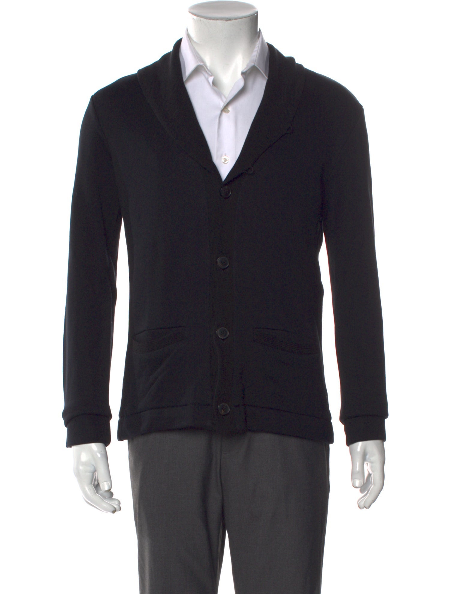 Ralph Lauren Black Label V-Neck Long Sleeve Cardigan