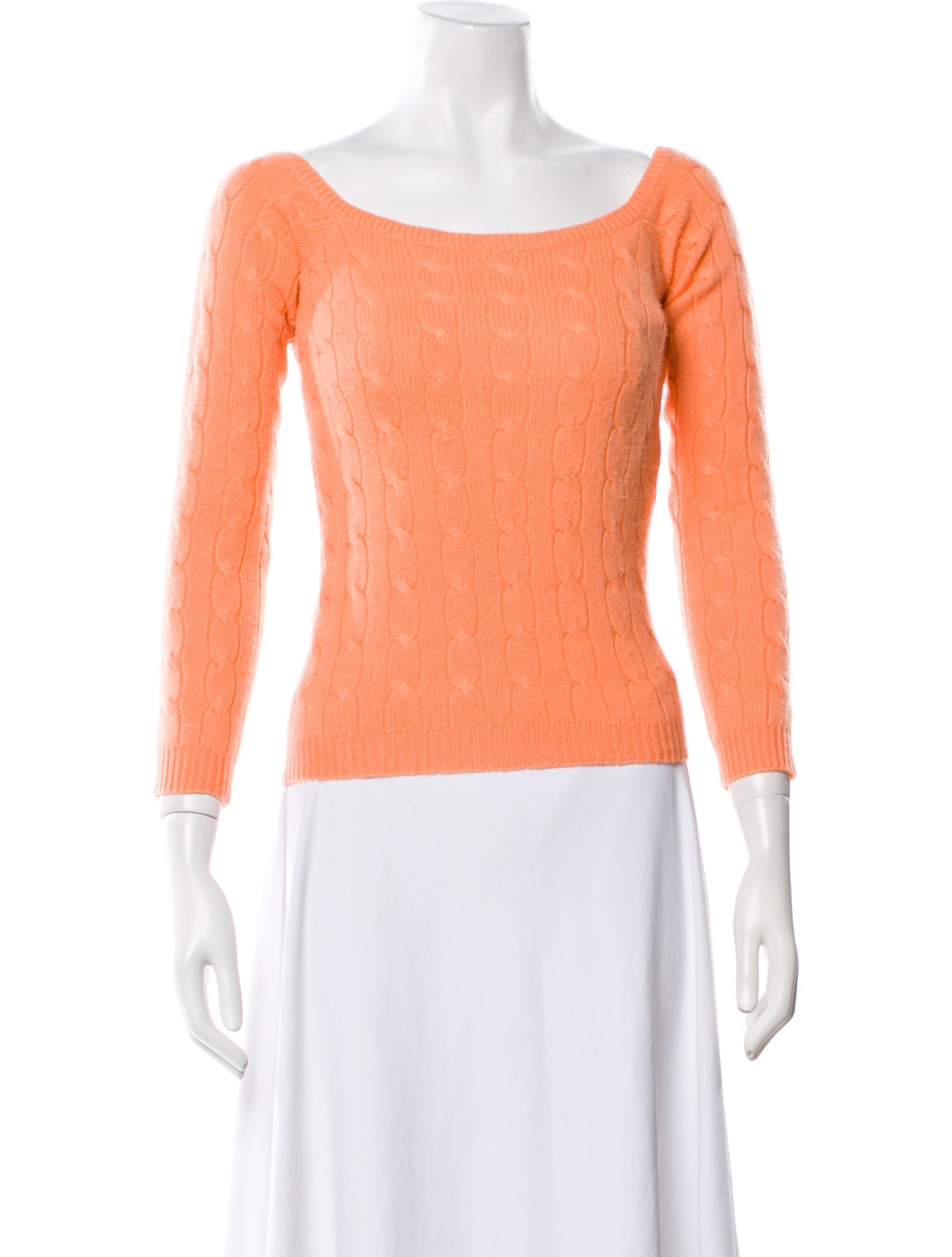 Ralph Lauren Black Label Cashmere Scoop Neck Sweater