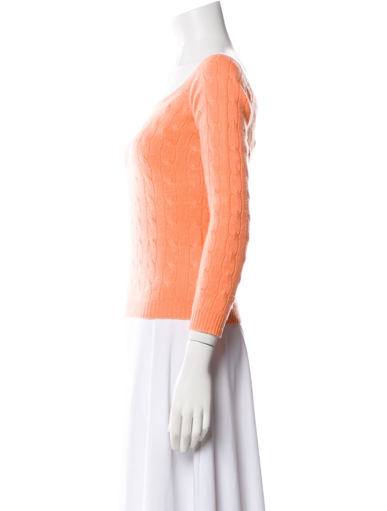 Ralph Lauren Black Label Cashmere Scoop Neck Sweater