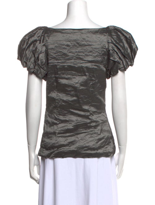 Ralph Lauren Black Label Bateau Neckline Short Sleeve Top