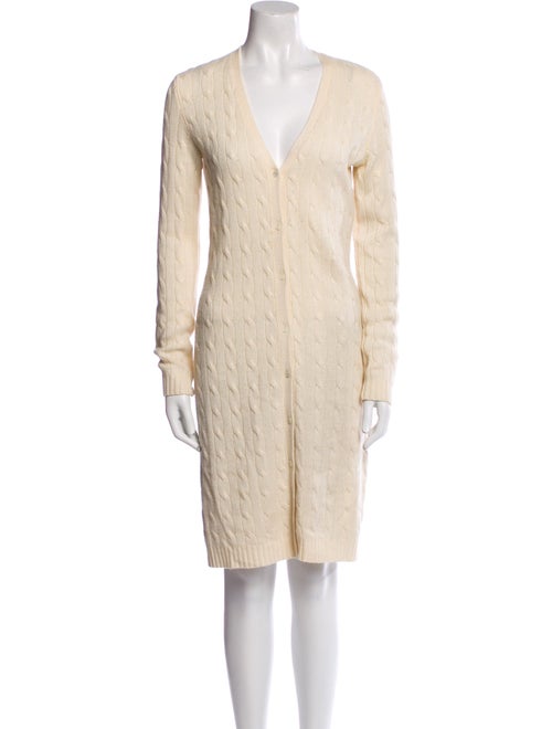 Ralph Lauren Black Label Cashmere Knee-Length Dress