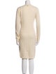 Ralph Lauren Black Label Cashmere Knee-Length Dress
