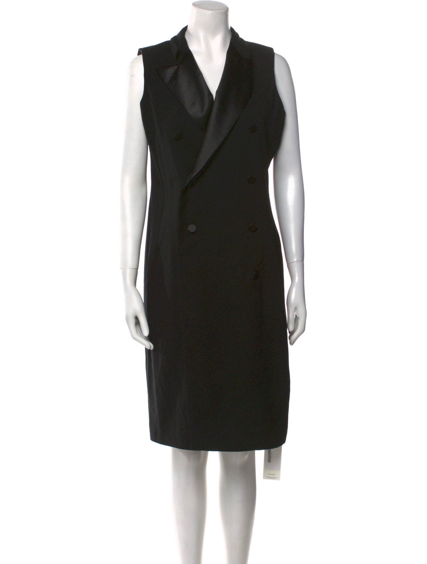 Ralph Lauren Black Label Wool Knee-Length Dress